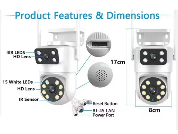 5v p2p ptz kamera oem ty-330 4mpx pro aplikaci tuya