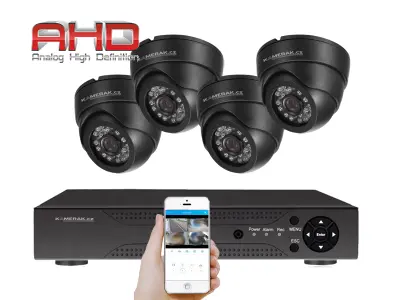 4 kamerov� syst�m AHD HE4-52A 2Mpx
