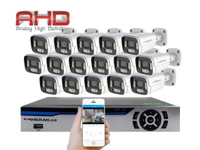 16 kamerov� syst�m AHD HE16-54E 5Mpx