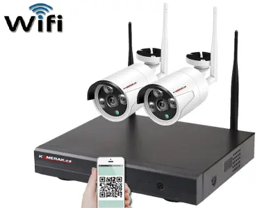 Bezdr�tov� 2 kamerov� syst�m WIP2-102B 3MPx