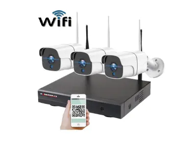 Bezdr�tov� 3 kamerov� syst�m WIP3-107B 3MPx