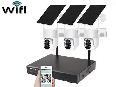 Bezdr�tov� sol�rn� kamerov� syst�m IP Pro WIP3-211B 4MPx