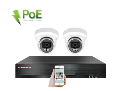 2 kamerov� IP syst�m 4K PoE IP XM-209D 8MPx 