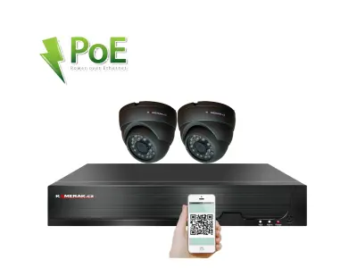 2 kamerov� syst�m PoE IP XM-211D 8MPx