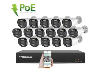 16 kamerov�  syst�m PoE IP XM-1613B 4MPx