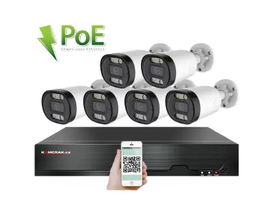 6 kamerov� syst�m PoE IP XM-613D 8MPx 4K