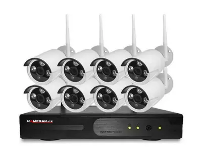 8 kamerov� syst�m 8 kam set TUYA  LOK