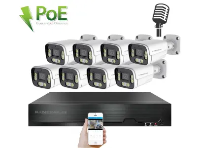 8 kamerov� syst�m 4K PoE IP XM-806D 8MPx