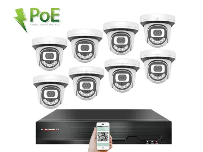8 kamerov� IP syst�m 4K PoE IP XM-812D 8MPx