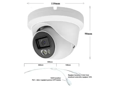 Venkovn� kovov� IP kamera pro dohledov� syst�m
