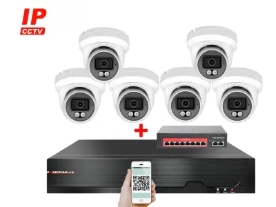 6 kamerov� IP syst�m IP XM-609B-Ext. 4MPx s extern�m PoE nap�jen�m