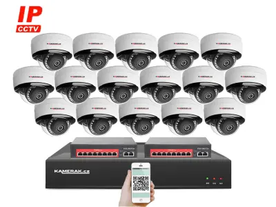 16 kamerov� IP syst�m IP XM-1605B-Ext. 4MPx s extern�m PoE nap�jen�m
