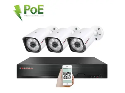 3 kamerov� syst�m PoE IP XM-301D 8MPx 4K