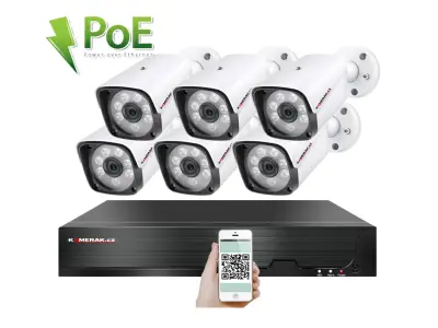 6 kamerov� syst�m PoE IP XM-601B 4MPx