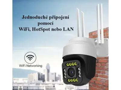 PTZ kamera P2p Esee-375 3MPx s app EseeCloud v �e�tin�