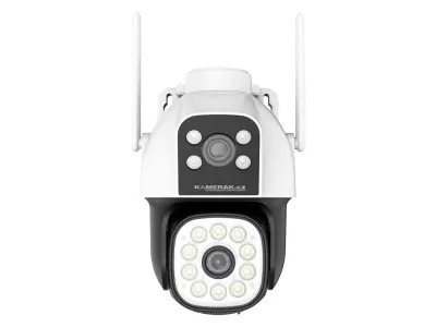 4G PTZ kamera CAH-913 se dv�ma objektivy 2+2MPx