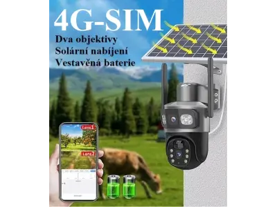 4G sol�rn� Kamera ESEE-928 4Mpx, 6x baterie