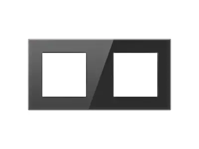 �ern� sklen�n� �irok� r�me�ek pro 2 moduly