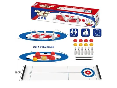 Bowling a Curling 2v1 � stoln� hra pro d�ti od 3 let