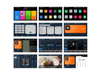 2 DIN Autor�dio A2838 Android 9.1, P�ehr�va� s GPS WIFI BT FM Phone Link USB