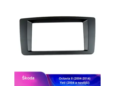 Reduk�n� r�me�ek SK-010 pro 2DIN autor�dio, �koda Octavia II/Yeti