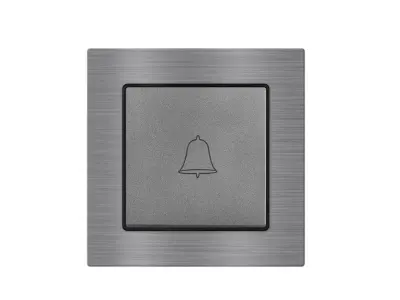 UNIC Zvonek v r�me�ku slitina hlin�ku �ed�