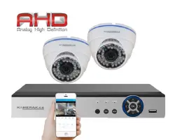 2 kamerov� set AHD WN2-51A 2Mpx 1080p, H.265, CZ menu - 2690 K�