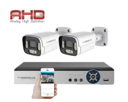 2 kamerov� AHD set HE2-54E 5Mpx 1920p, H.265, CZ menu - 3790 K�