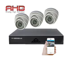 3 kamerov� AHD set WN3-51E 5Mpx 1920p, H.265, CZ menu - 4790 K�