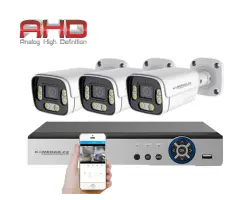 3 kamerov� AHD set HE3-54E 5Mpx 1920p, H.265, CZ menu - 4690 K�