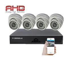 4 kamerov� AHD set WN4-51E 5Mpx 1920p, H.265, CZ menu - 5590 K�