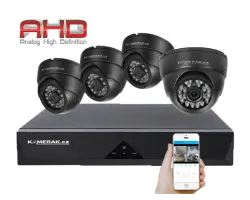 4 kamerov� AHD set WN4-52E 5Mpx 1920p, H.265, CZ menu - 5490 K�