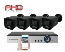 4 kamerov� AHD set HE4-56E 5Mpx 1920p, H.265, CZ menu - 5590 K�