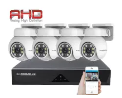 4 kamerov� AHD set PTZ4-80E 5Mpx 1920p, H.265, CZ menu - 7090 K�