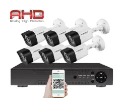 6 kamerov� AHD set WN6-50A 2Mpx 1080p, H.265, CZ menu - 4990 K�