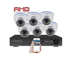 6 kamerov� set AHD WN6-51A-1080p 2Mpx, CZ menu - 4990 K�