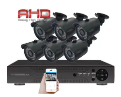 6 kamerov� AHD set WN6-58A 2Mpx 1080p, H.265, CZ menu - 5390 K�