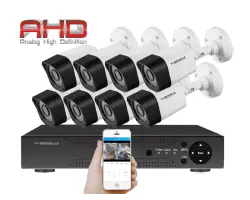 8 Kamerov� set AHD WN8-50A 2Mpx 1080p, H.265, CZ menu - 5890 K�