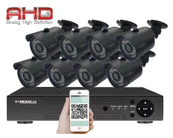 8 kamerov� AHD set WN8-58A 2Mpx 1080p, H.265, CZ menu - 6390 K�