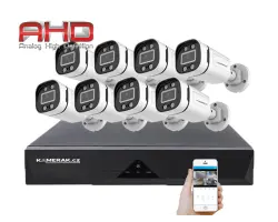 8 kamerov� AHD set WN8-59E s mic. 5Mpx 1920p, H.265, CZ menu - 9590 K�
