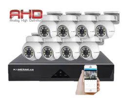 8 kamerov� set  AHD WN8-80E PTZ 5Mpx, CZ menu - 11990 K�