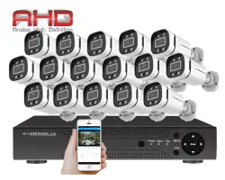 16 kamerov� AHD set WN16-59A 2Mpx 1080p, H.265, CZ menu - 12590 K�