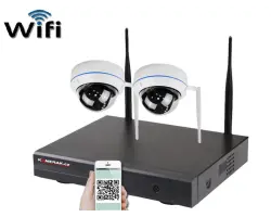 Bezdr�tov� 2 kamerov� set WiFi IP PRO WIP2-104B 3MPx, CZ menu - 3490 K�
