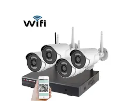 Bezdr�tov� 4 kamerov� set WiFi IP PRO WIP4-106B 3MPx, CZ menu - 5490 K�