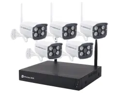 WiFi bezdr�tov� 5ti kamerov� set WTU5-034B, 3MPx 3MPx - 5690 K�