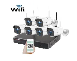 Bezdr�tov� 6 kamerov� set WiFi IP PRO WIP6-107B 3MPx, CZ menu - 7590 K�