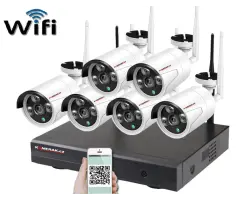 Bezdr�tov� 6 kamerov� set WiFi IP PRO WIP6-302C 5MPx, CZ menu - 10390 K�