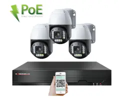 4K PoE IP 3 kamerov� set XM-PTZ-321D 5x zoom, 8Mpx, CZ menu - 11290 K�