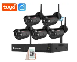 Bezdr�tov� WiFi kamerov� set WTU5-033A-Black, 2MPx smart life - 5990 K�