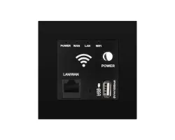 SRAN WiFi socket v r�me�ku �ern� plast - 338 K�